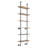 Mestas Industrial Style 6-Tier Wall Mounted Pipe Shelves