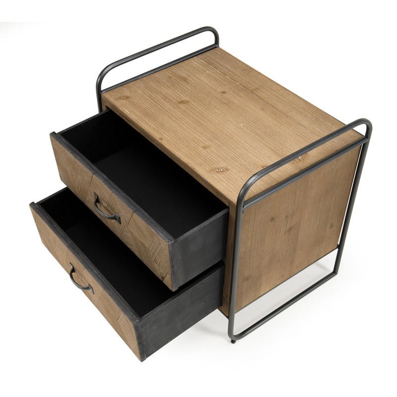 Moor 52cm W Bedside Table