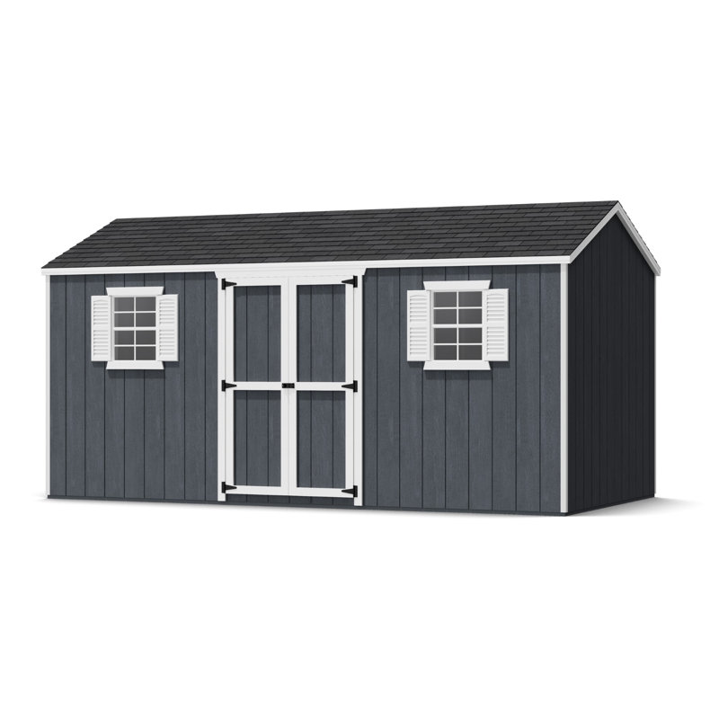 Value Workshop Outdoor Wood Storage Shed, No, 8' x 16'