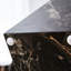 Table double amovible noire, matériau, look élégant, ne tache pas, facile à balayer rapidement, collision, type d'assemblage sans effort Style tendance, assainir à fond, forme simple-1113481695