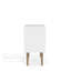 Table de chevet 18 po Liberty en naturel et blanc (2 tiroirs)