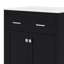 Ensemble de meuble-lavabo autoportant de 30 pouces avec lavabo, ensemble de lavabo simple avec tiroirs, une armoire et un tiroir basculant-863803360