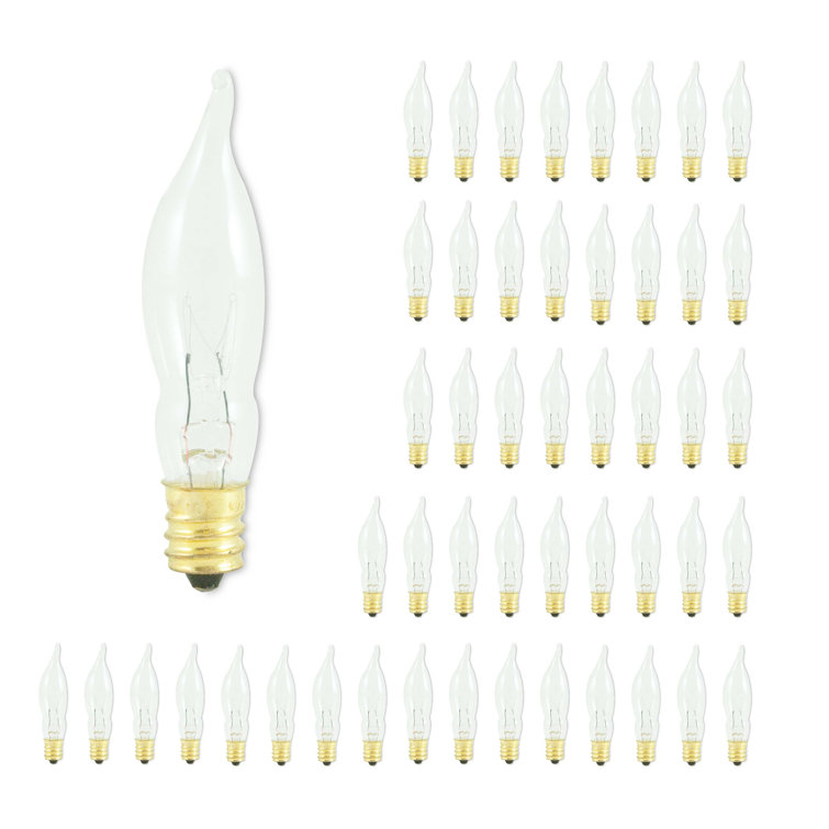 7.5 Watt E12/Candelabra Dimmable 2700K Incandescent Bulb