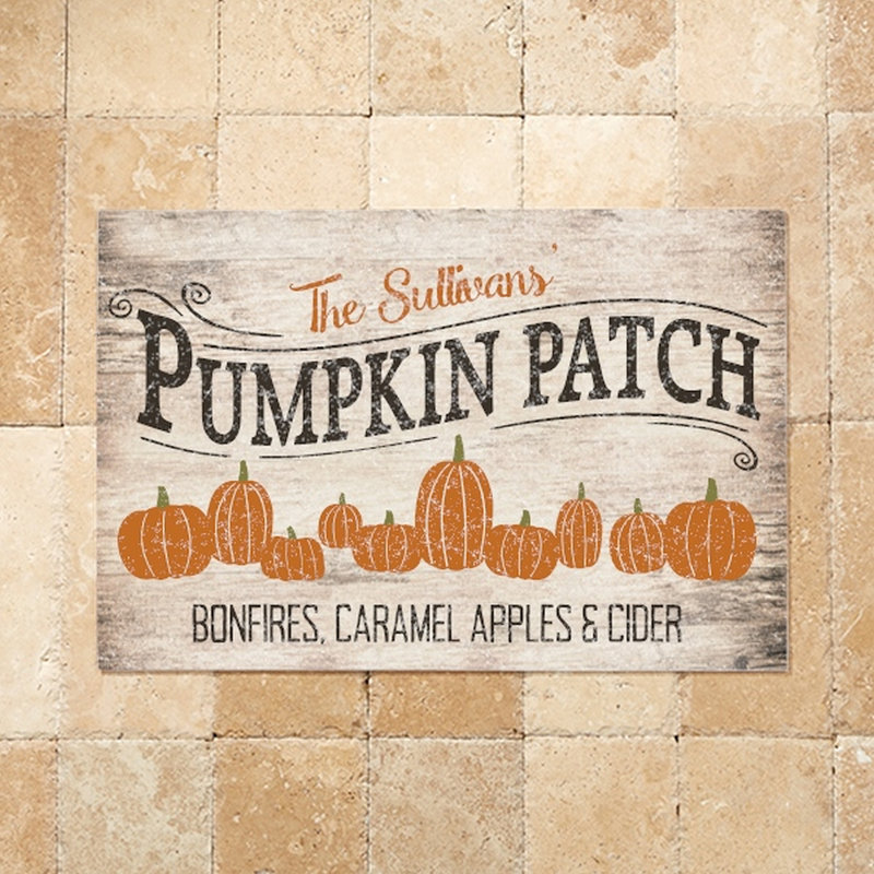 Paillasson Pumpkin Patch, L 18 po x l 27 po, Oui