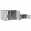 Storage Cabinet 127 X 41 X 40 Cm Engineered Wood-1451776859