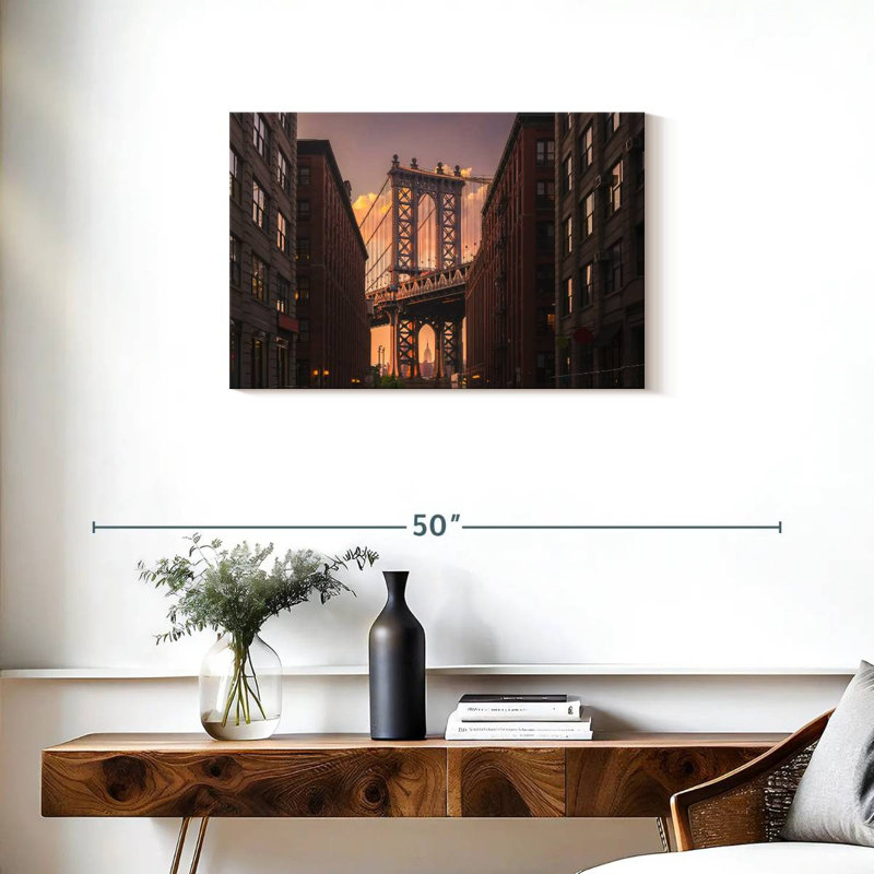Lilie Iconic Brooklyn Bridge, 20" H x 30" W
