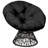 Upholstered Swivel Accent Chair-664199306