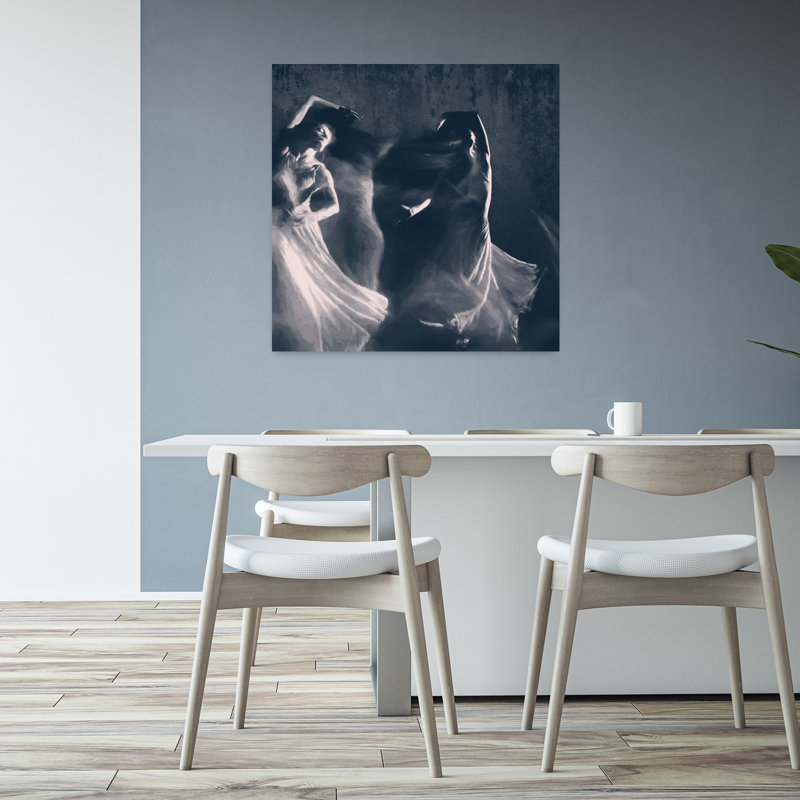Art contemporain, art contemporain abstrait, H 32 po x l 32 po