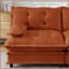 Canapé rembourré moelleux en chenille Cloud-718498665-718498668