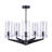 Omak 5 - Light Steel Dimmable Chandelier-2111329943