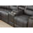 194" Wide Faux Leather Reversible Reclining Corner Sectional-1829015885