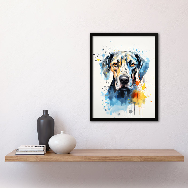 Great Dane - Single Picture Frame Print
