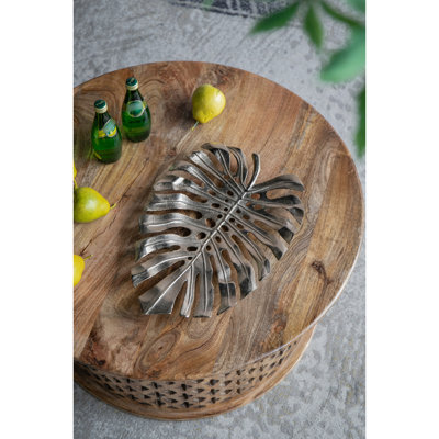 Décoration murale moderne en feuille d'or 18,9 x 13,4 x 1,4 po, fabriquée en aluminium avec un décor polyvalent, en aluminium, ajoute du look à la maison