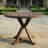 Martha Stewart Bedford 36" All-Weather Aluminum Patio Table With Trestle Base-124405083