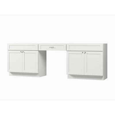102" Double Bathroom Vanity Base Only