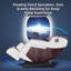 Le cadeau parfait pour la détente et la santé! Fauteuil de massage Zero Gravity avec chauffage de la hanche, massage des pieds et couverture gonflable complète