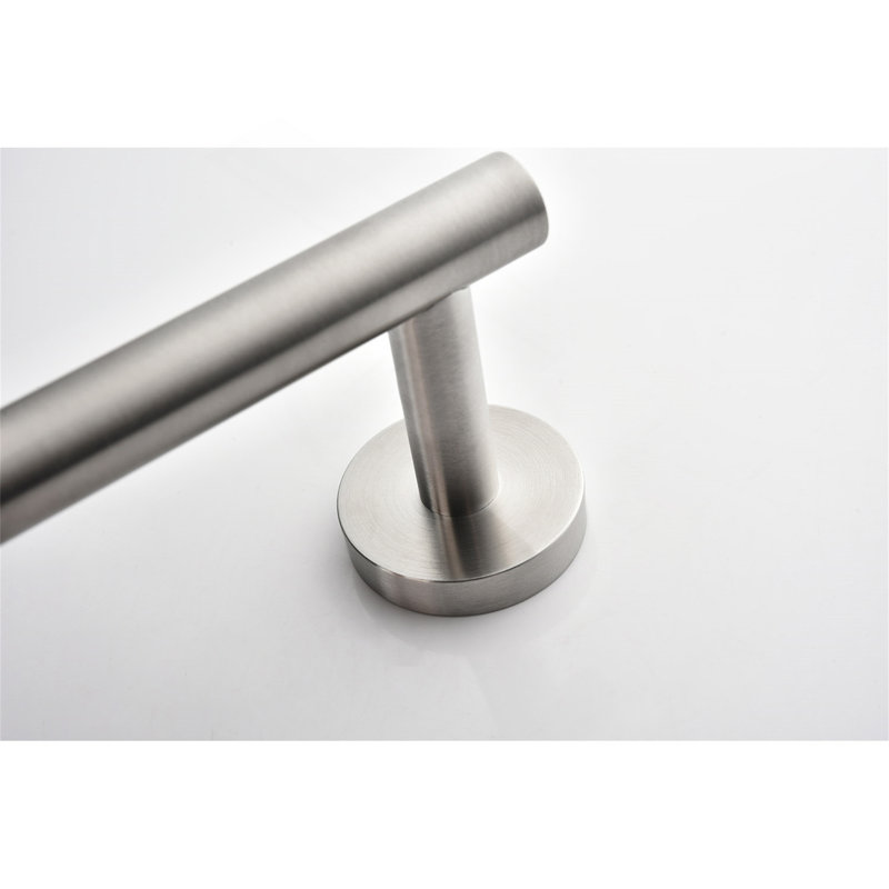 3-Pieces Bathroom Hardware Accessories Set - Towel Bar, Toilet Paper Holder, Robe Towel Hooks, Brushed Nickel