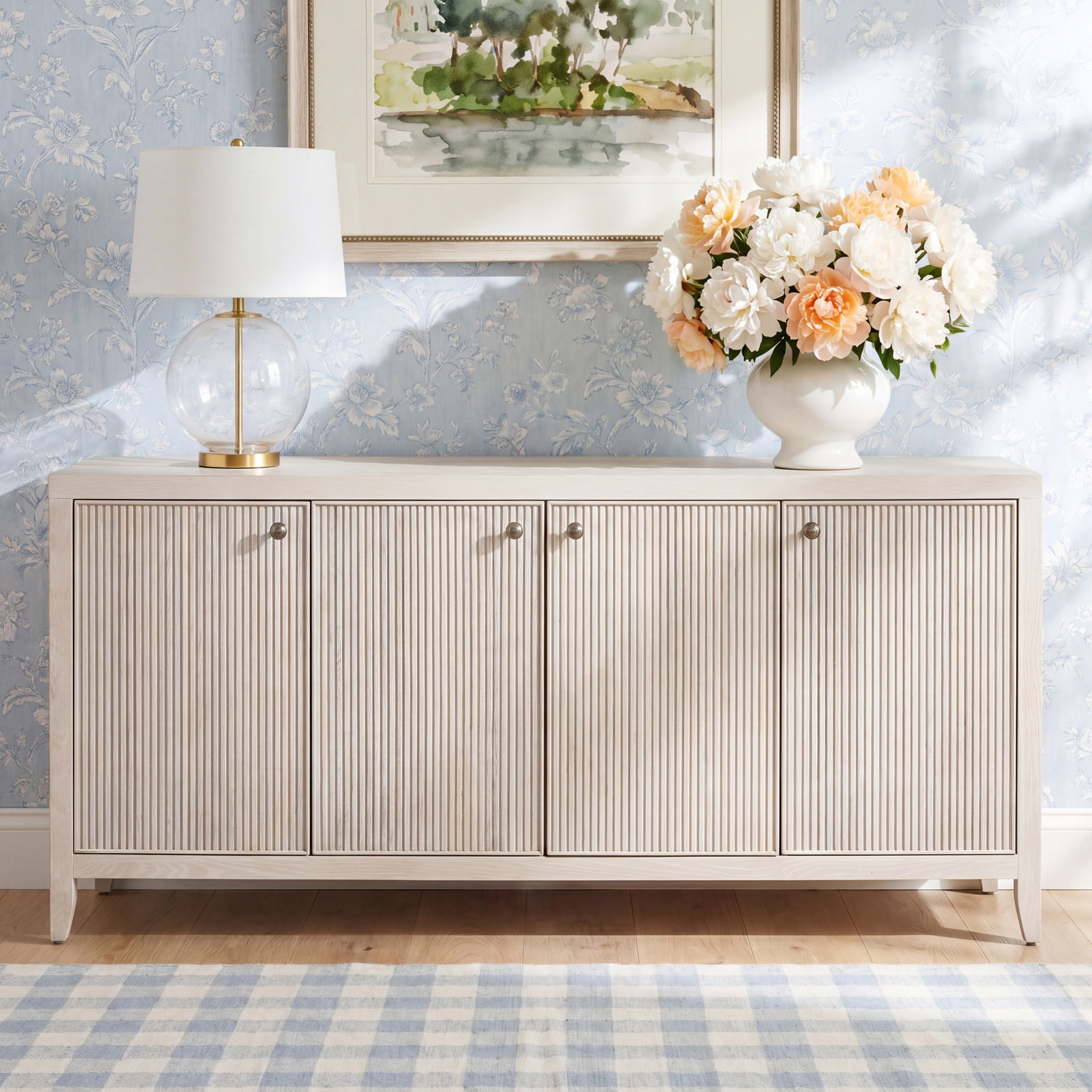 Caterina Credenza, White Oak