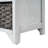 Entryway Bench with Removable Basket and Drawers-966252597