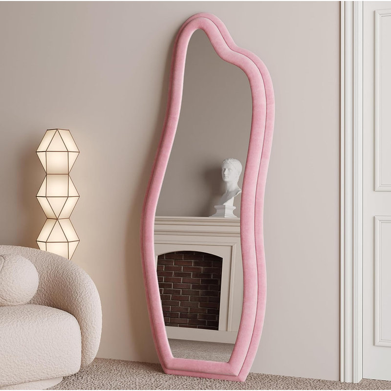 Calero Floor Mirror, Pink