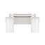 Éclairage pour salle de bain 4 lumières Irela en nickel satiné-880402503-918299683-918299684
