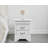 Eslov White Pearl Nightstand-410911548