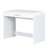 Bedroom Makeup Vanity Table, 39", White. Touch Screen Lighted Mirror And Drawer. Curved Edges Design For Grace. Sufficient Storage Cosmetics. Practical. Easy Assembly Process