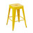 Backless Metal Bar Stools - Non-Stackable & Tool-Free Assembly Design-655884898