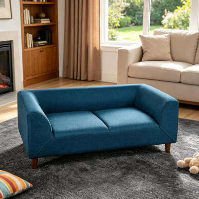Boneless Modern Sofapet Sofa With Backrest And Armrests, Modern Rectangular Pet Sofa Suitable Medium And Large Dogs, Soft Cushion Comtable Dog Sofa,-- Grey