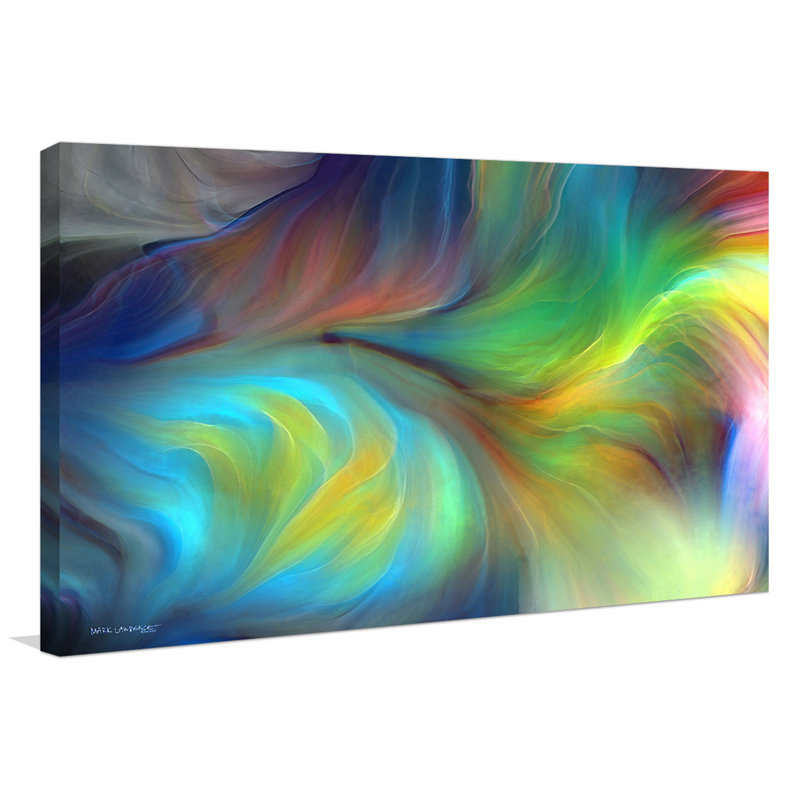 " He First Loved Us. 1 John 4:19 " by Mark Lawrence, 30" H x 18" W x 1" D