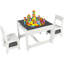 Garikoitz Kids 3 Piece Rectangular Arts And Crafts Table and Chair Set