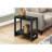 Brulotte Accent Table, Side, End, Narrow, Small, 2 Tier, Living Room, Bedroom, Metal, Laminate-918838943