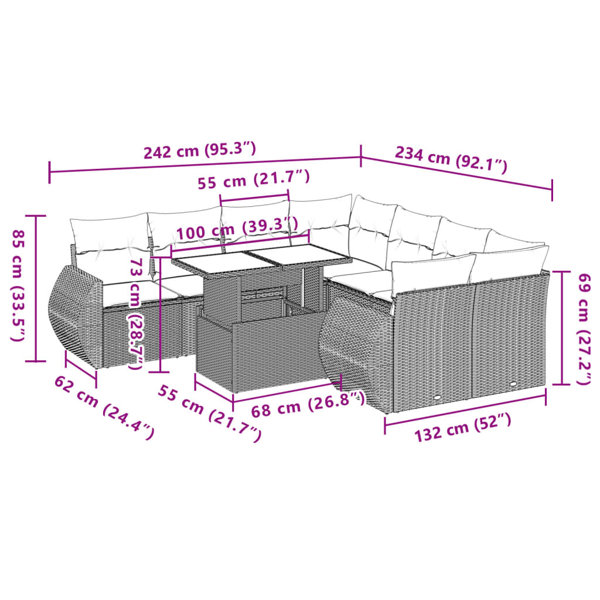Dimensions du produit