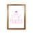 Honey Oak Frame selected