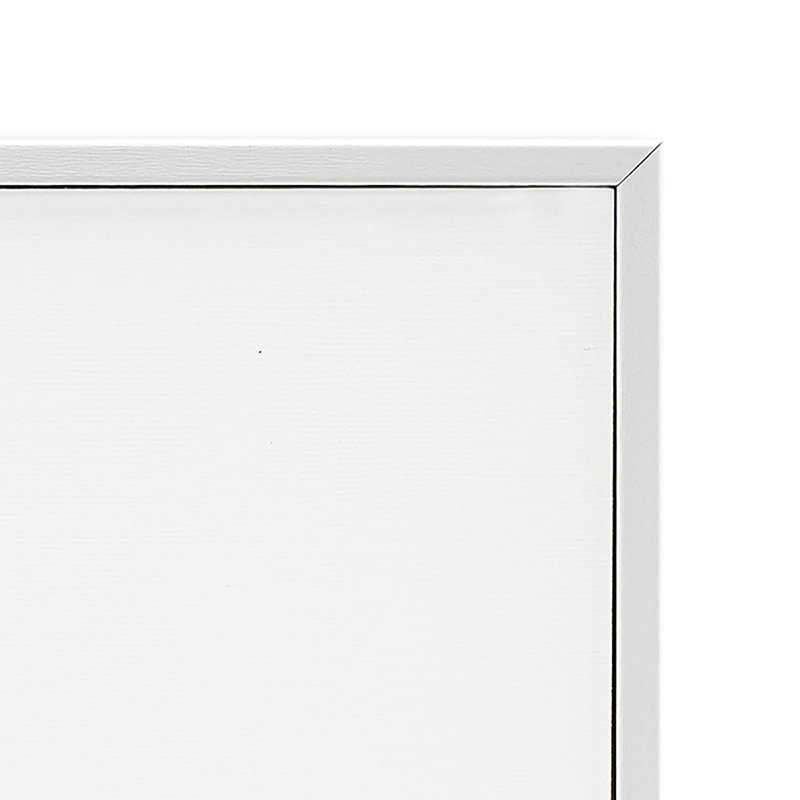 "Tout le monde veut changer le monde", H 30 po x l 13 po, Giclée encadrée blanc bord de mer