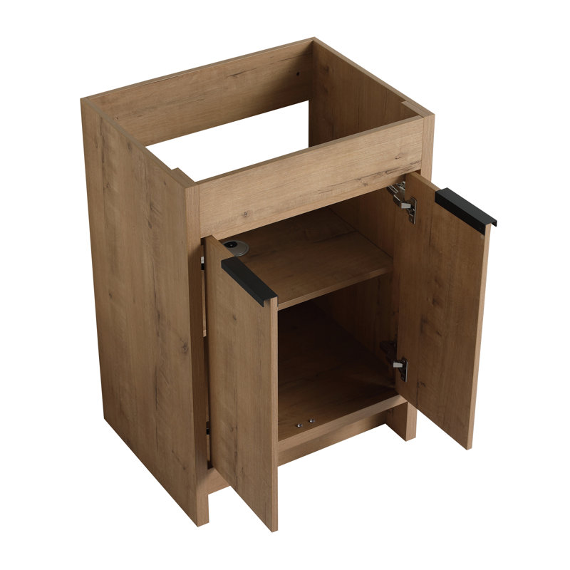 Meuble-lavabo autoportant 24 po 24 po