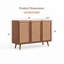 Buffet avec 3 portes et rangement
