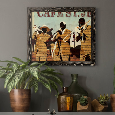 " Cafe St. Jean " Painting Print