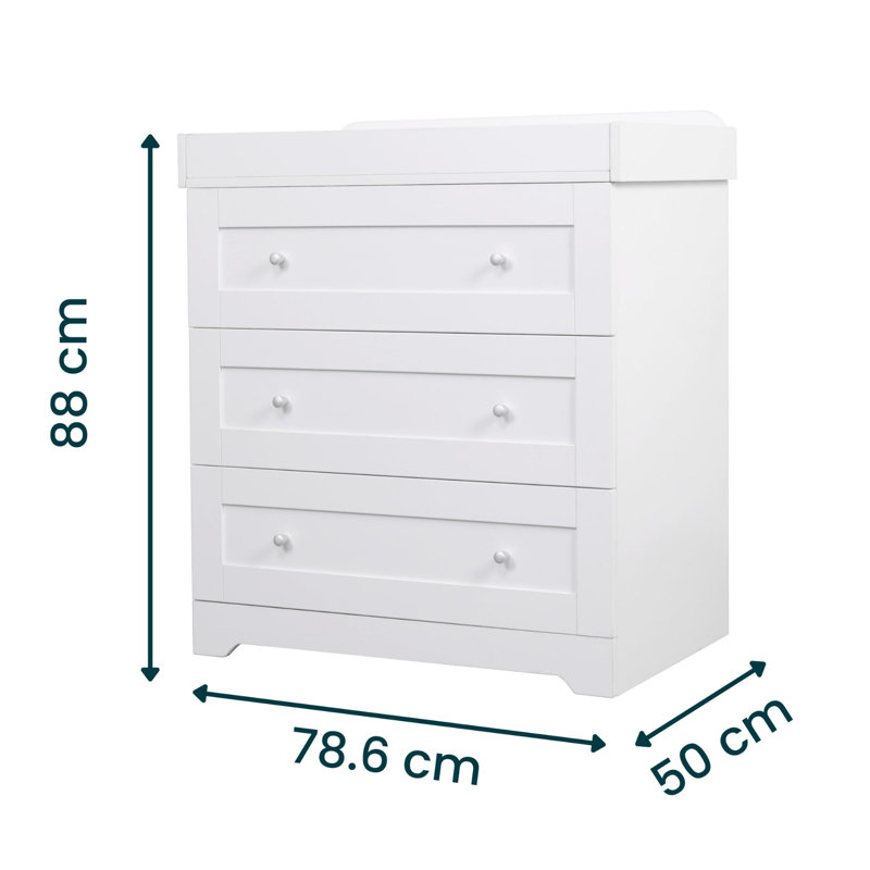 Tutti Bambini Rio Chest Changer, White