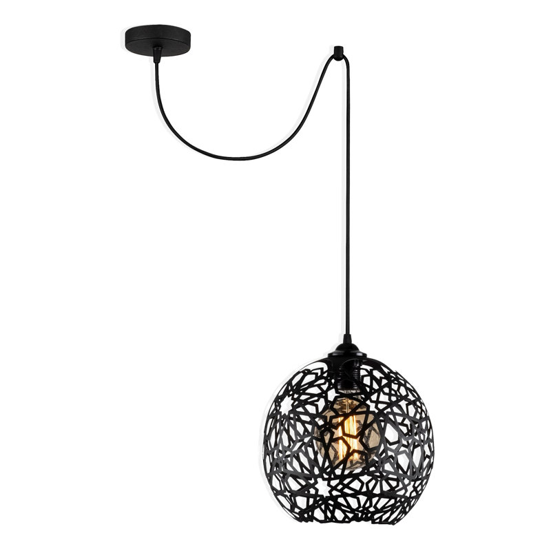 Luminaire suspendu simple à hauteur réglable