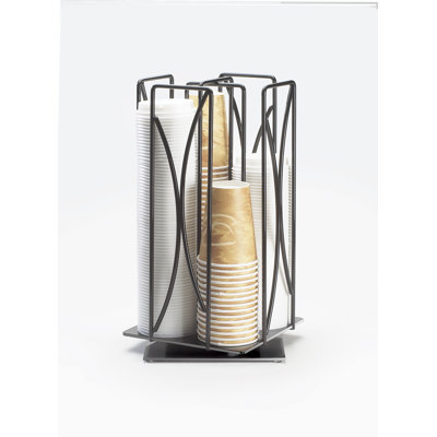 Organisateur de tasses / couvercles en fer