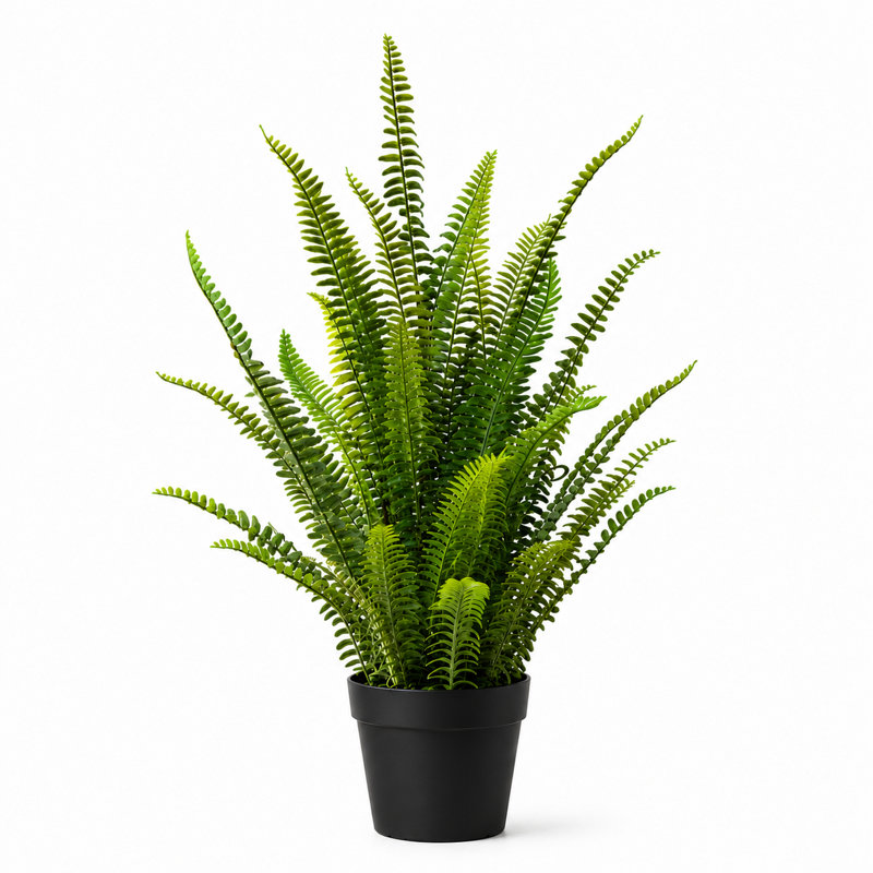 Anarah 74 cm H Faux Palm Tree Plant in Plastic Pot Liner