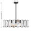 Luminaire suspendu en cachemire 5 lumières Antolini-2133577187