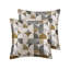 Édredon pour grand lit 8 pièces au design sophistiqué Mid-Century, coussins décoratifs et confort standard toutes saisons-127237817