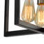 Plafonnier encastré 3 lumières 14,57 "Anchoretta