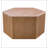 Fluted Hexagon Coffee Table