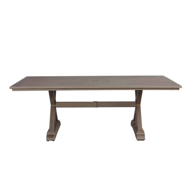 Table de salle à manger en métal Windcrest