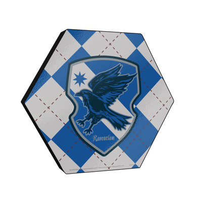 Impression sur bois Harry Potter (carreaux Serdaigle)