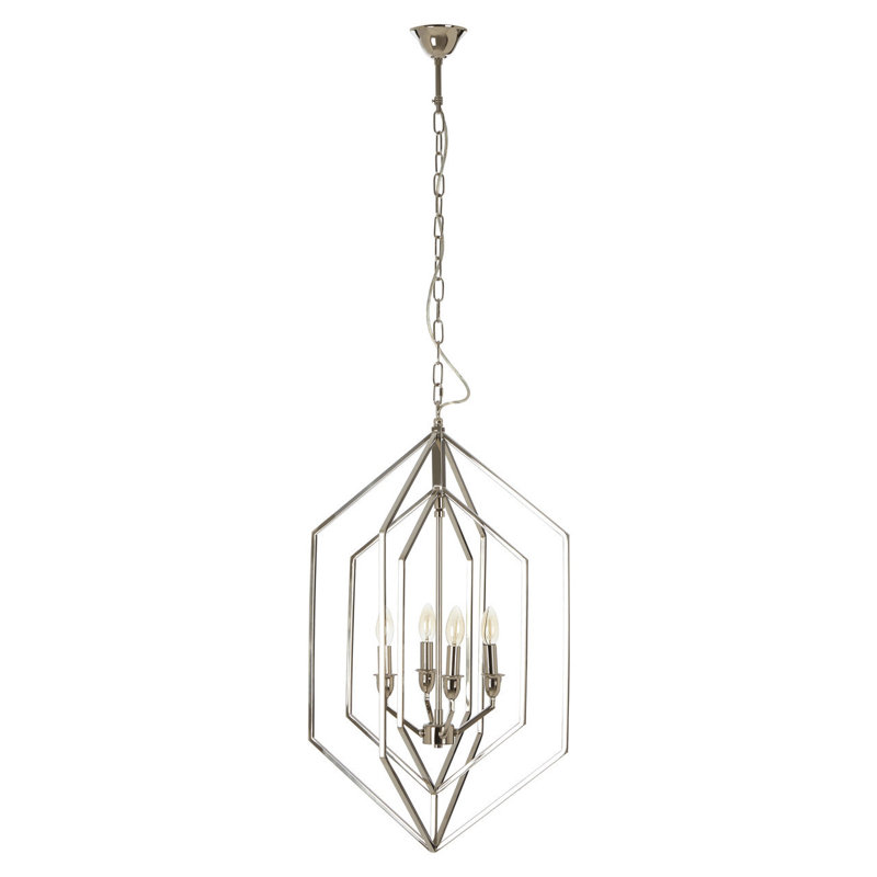 Elise 4 - Light Geometric Chandelier