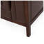 Canapé 3 places en cuir d'hévéa capitonné capitonné l 78,75 po x P 29,25 po x Christopher Knight Home